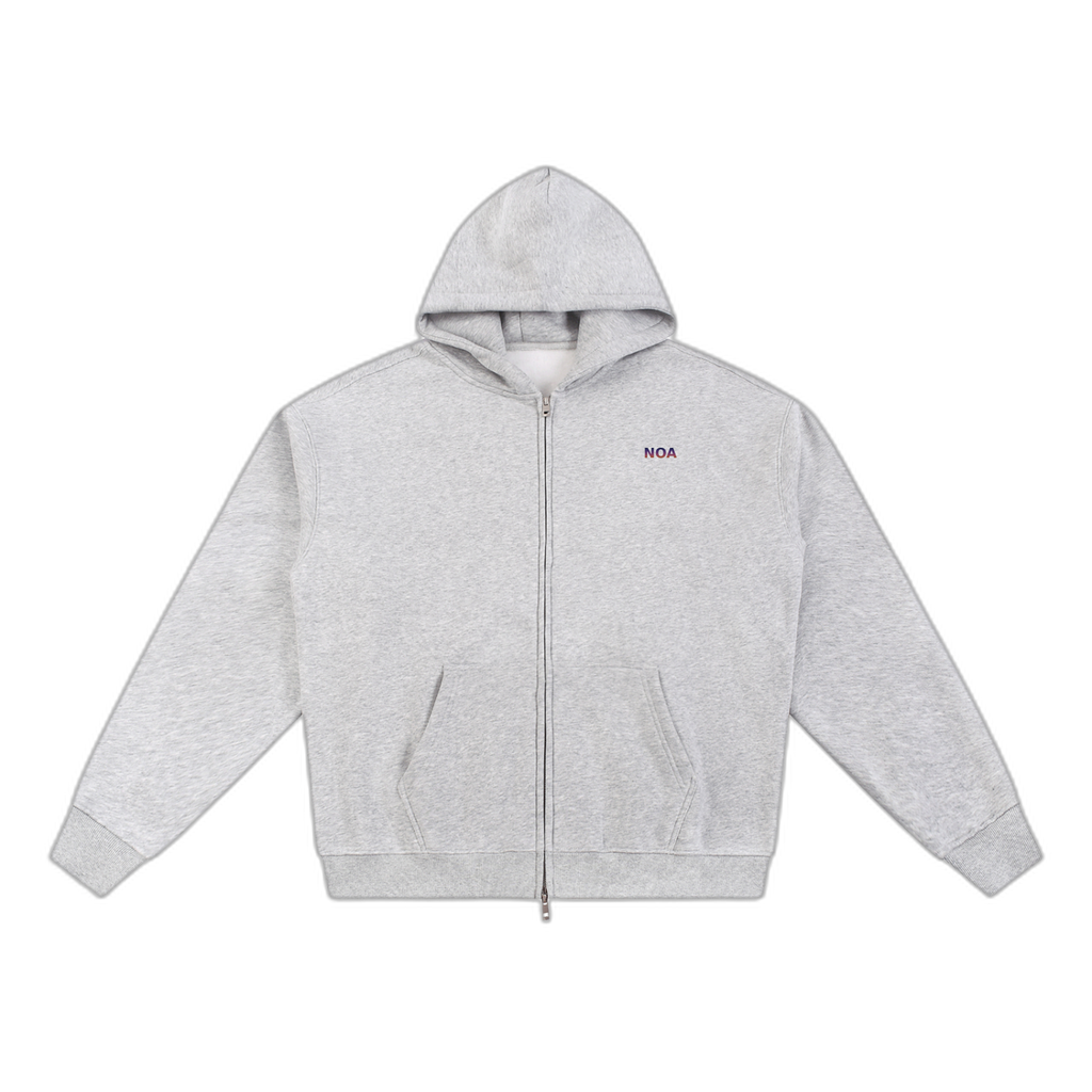 NOA essential-fleece-zip-through-hoodie-1 product image 1