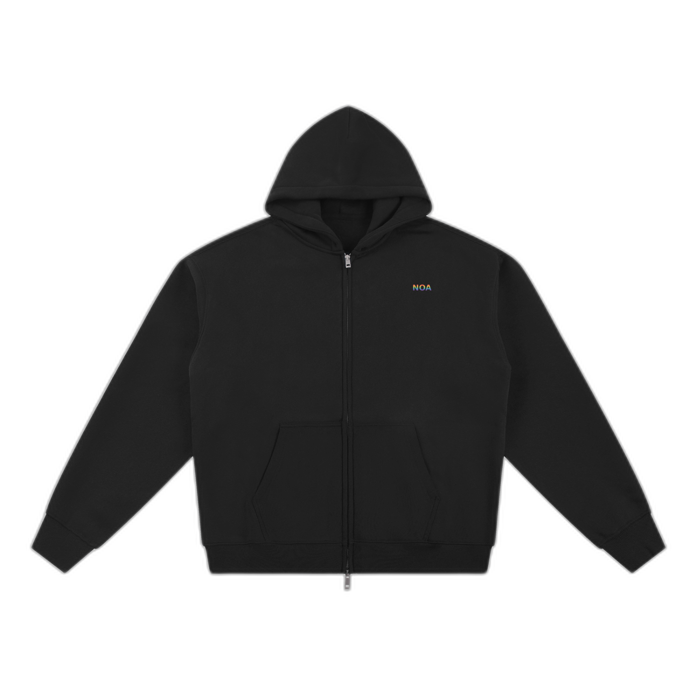 NOA essential-fleece-zip-through-hoodie-2 product image 1