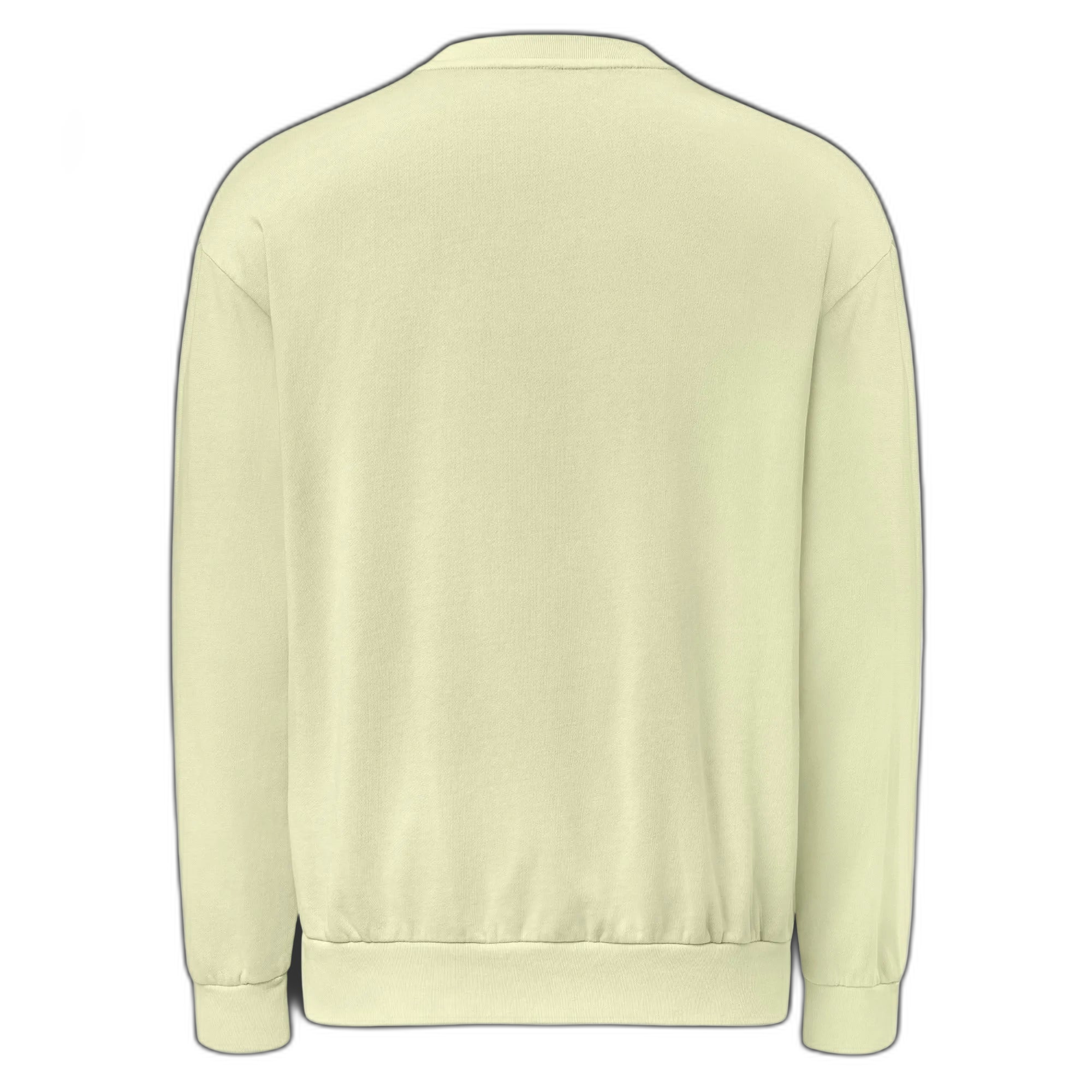 NOA Lagos Crew crewneck - embroidery closeup detail on cream cotton