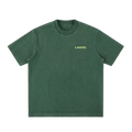 LAGOS TEE — heavyweight cotton tee in green
