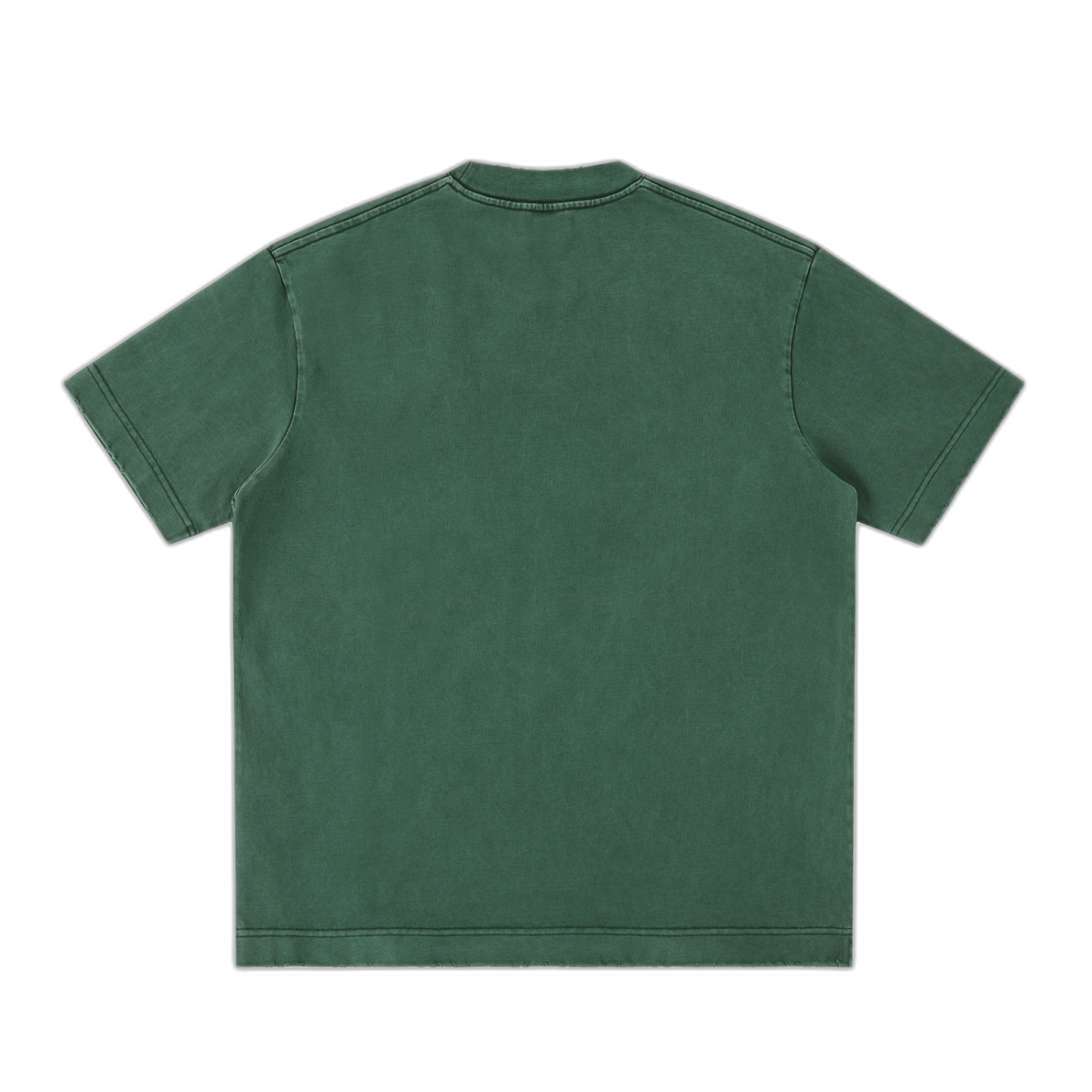 LAGOS TEE — heavyweight cotton tee in green