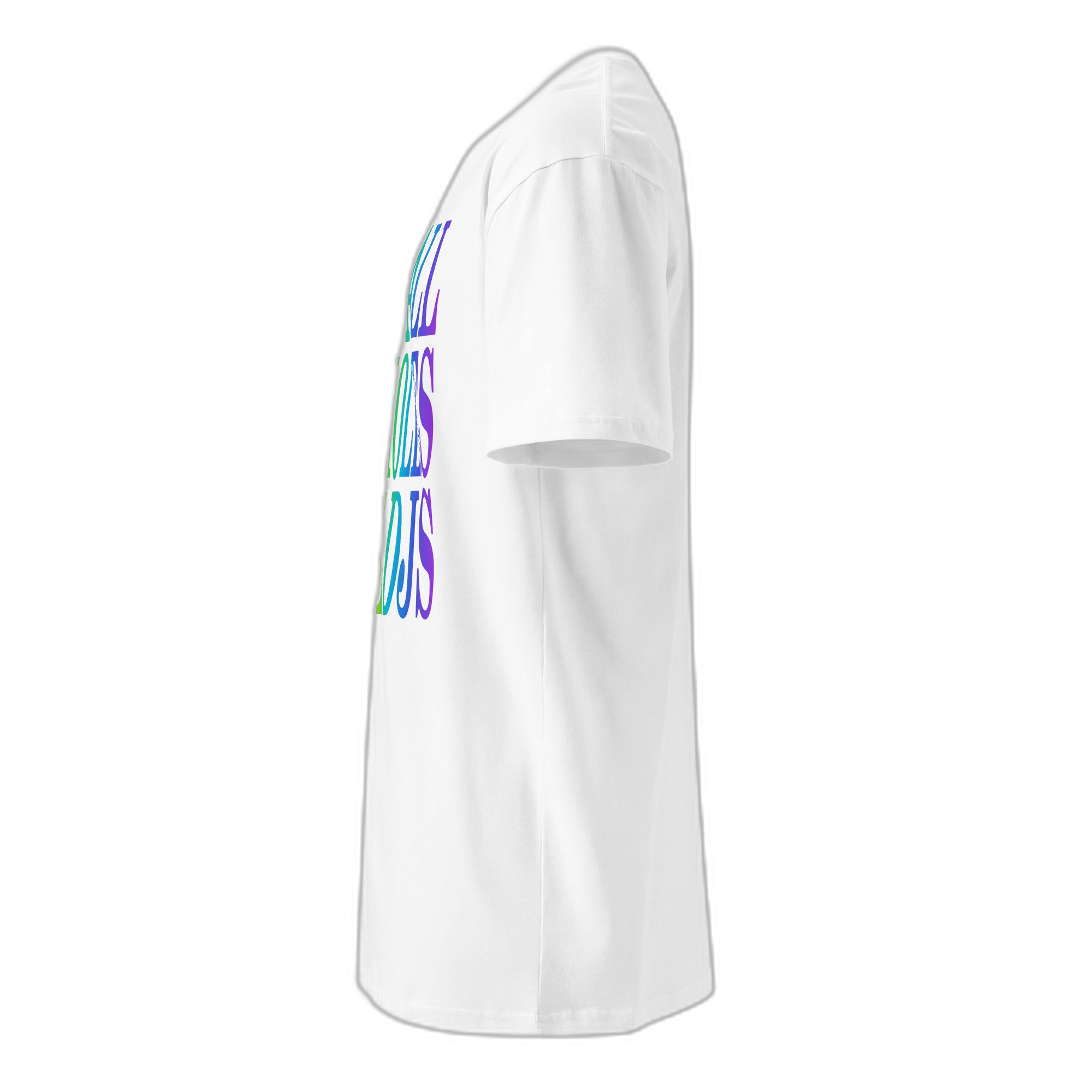 NOA Arctic Rainbow premium t-shirt - white, rear view