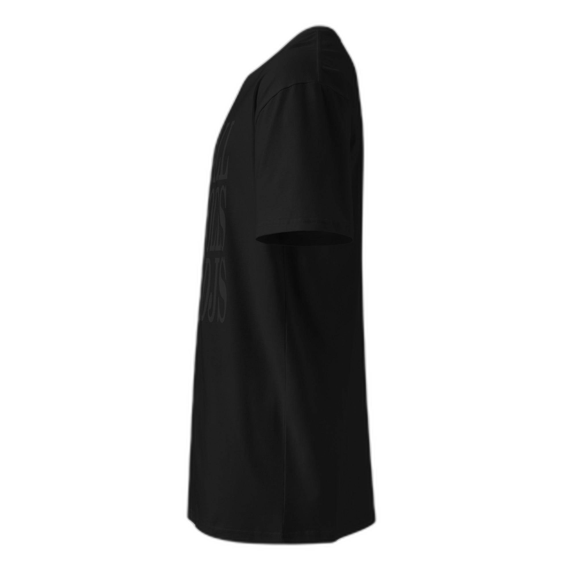 NOA Midnight Stealth premium t-shirt - black, rear view