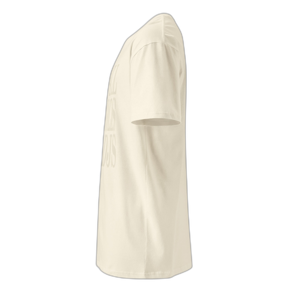 NOA Off-White Stealth premium t-shirt - navy, rear view