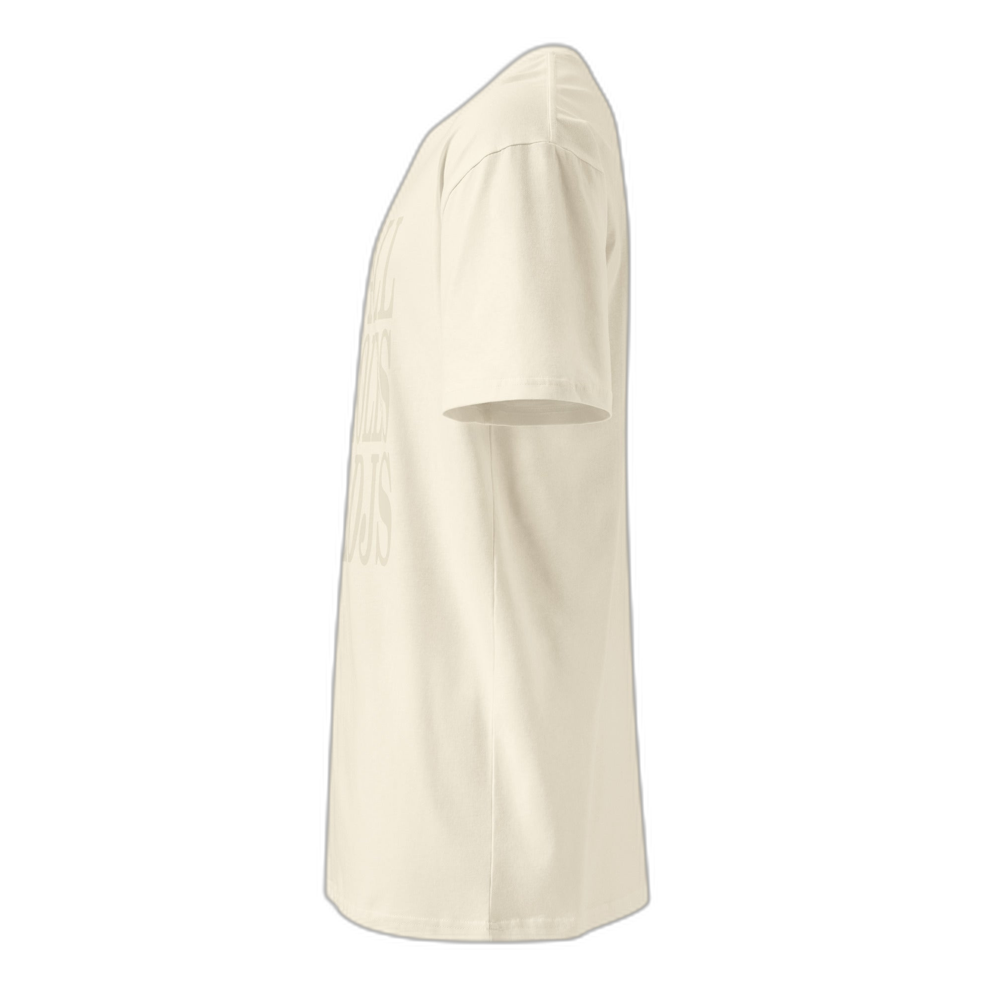NOA Off-White Stealth premium t-shirt - navy, rear view