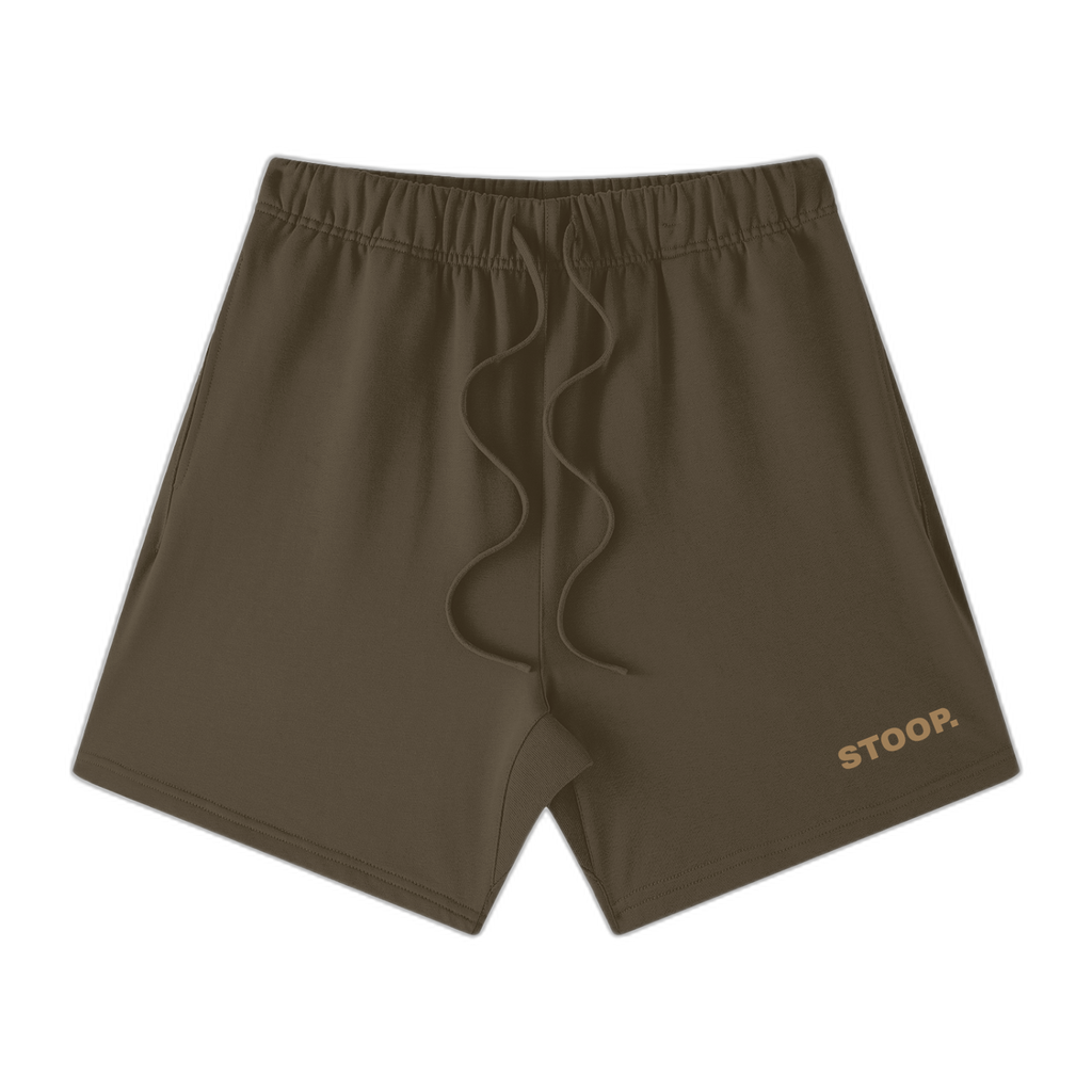 REFLEX I (BK) — heavyweight cotton shorts