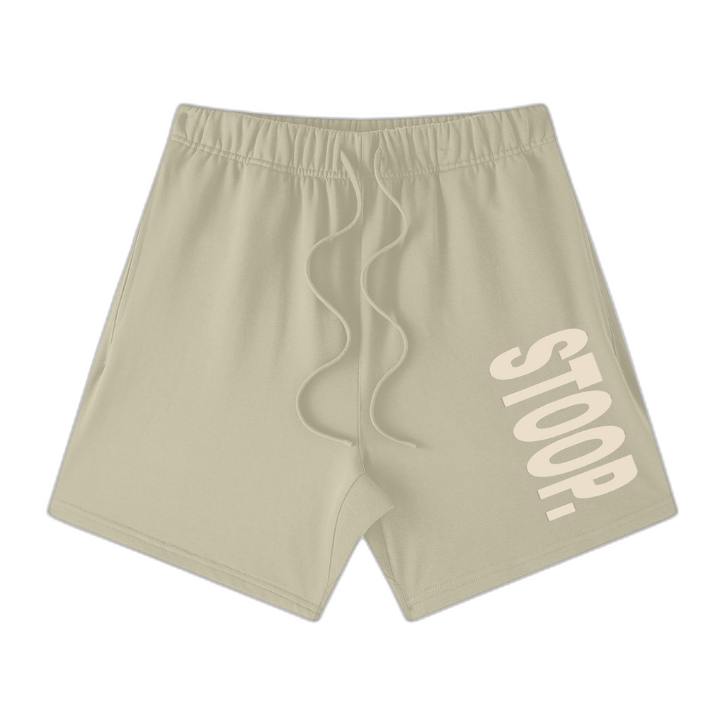 REFLEX II (BK) — heavyweight cotton shorts
