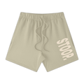 REFLEX II (BK) — heavyweight cotton shorts