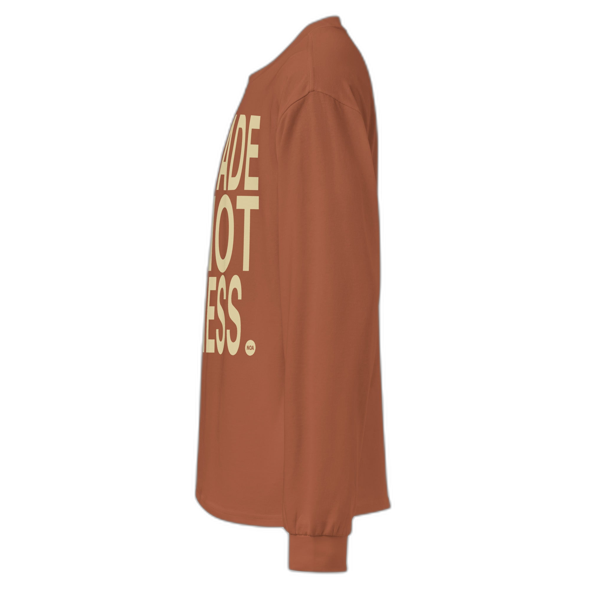NOA Saudade long sleeve - print detail angled view