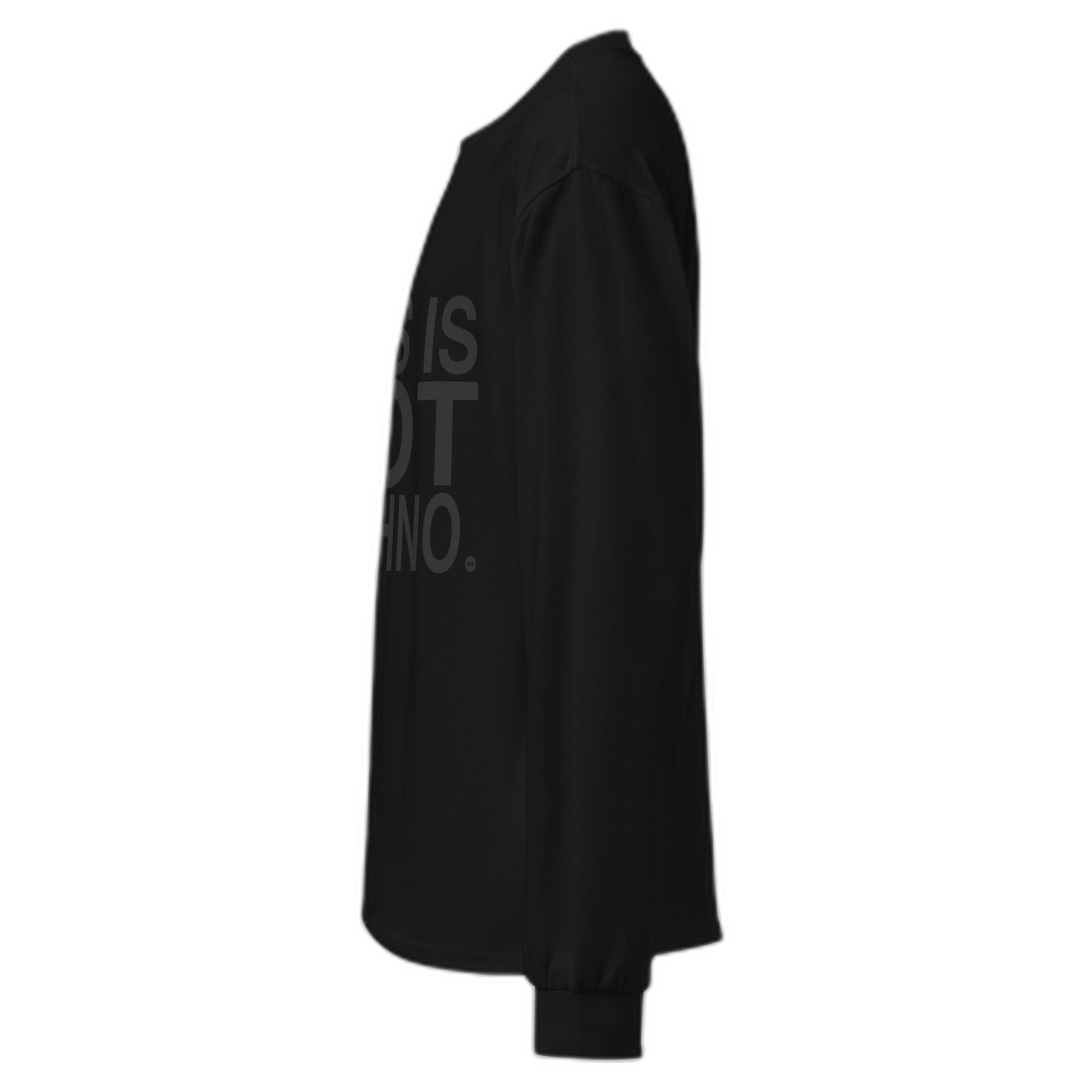 NOA Techno long sleeve - print detail angled view