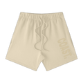 Unisex Earth Tone Loose Fit Cotton Shorts — heavyweight cotton shorts