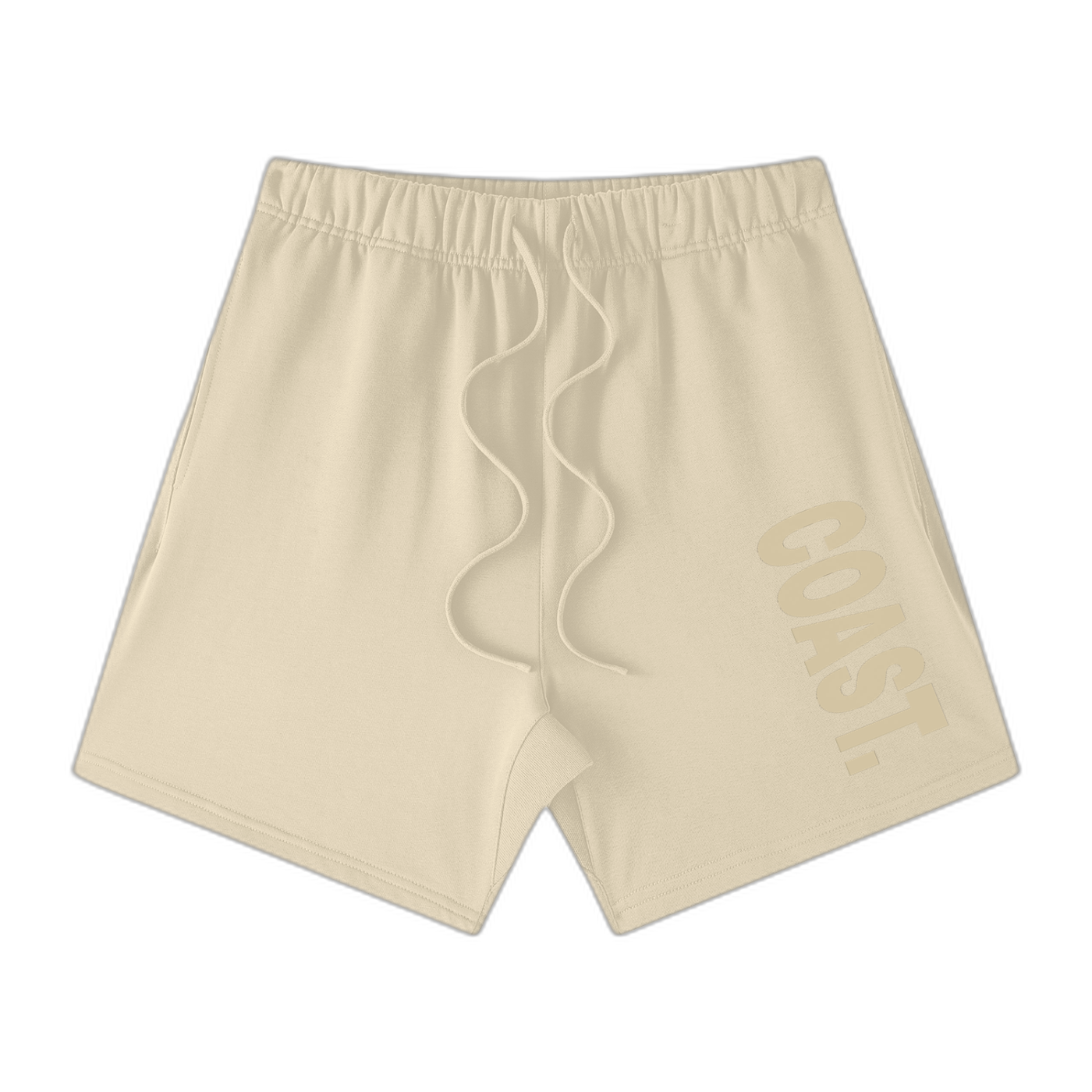 Unisex Earth Tone Loose Fit Cotton Shorts — heavyweight cotton shorts