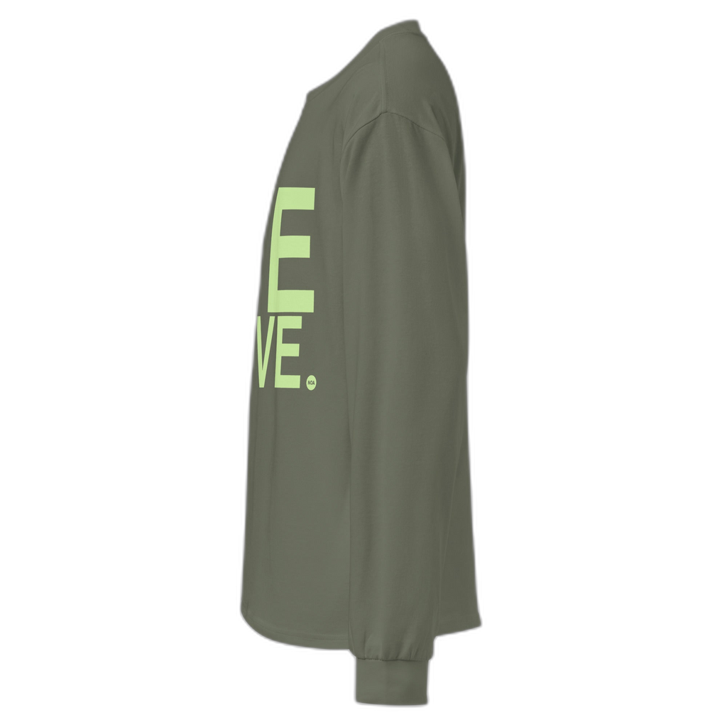 NOA We Move long sleeve - print detail angled view